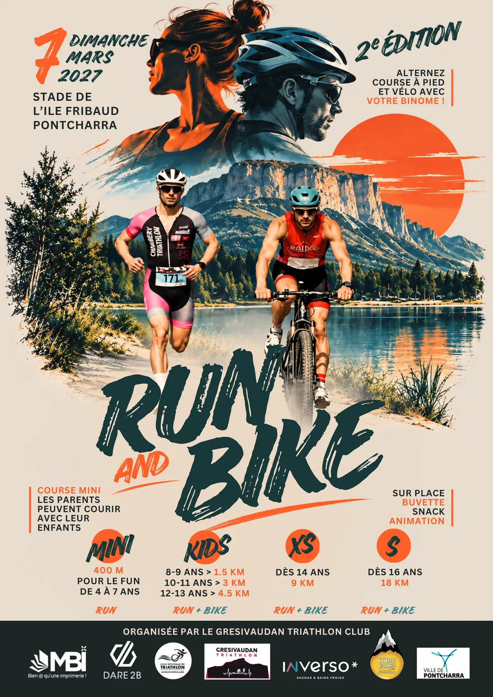 Affiche Run and Bike 2027
